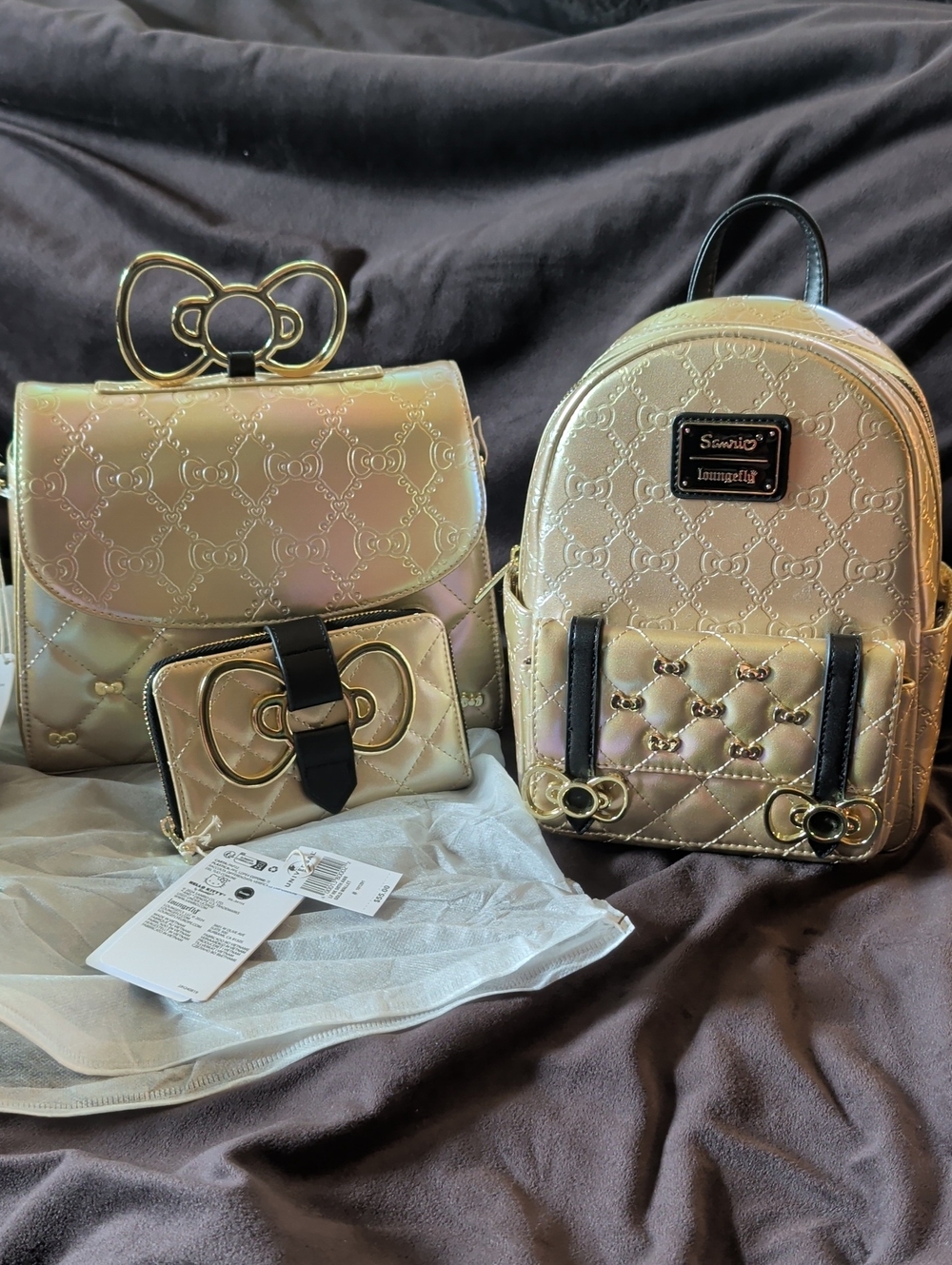 Hello Kitty 50th Anniversary Set Gold